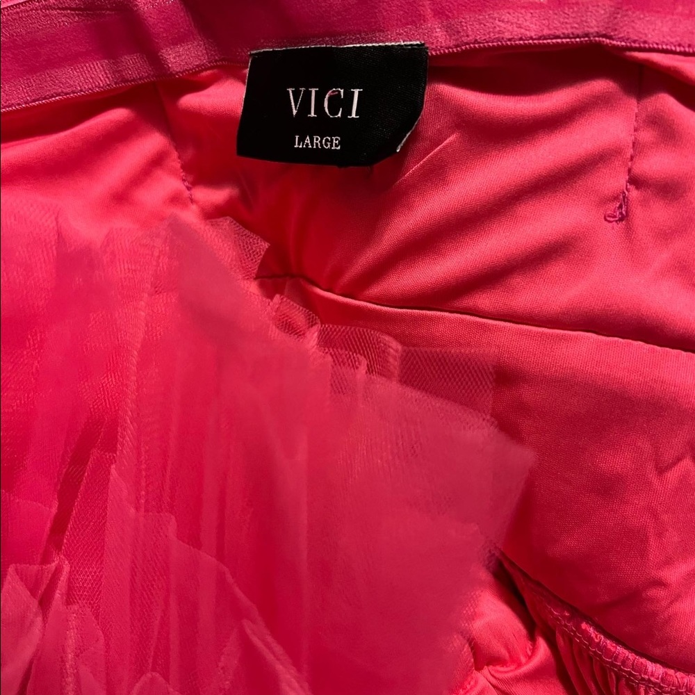 hot pink color dress for women Hot Pink Long Prom Dresses A-line Tulle Tiered Formal Gown – jkprom main image 1